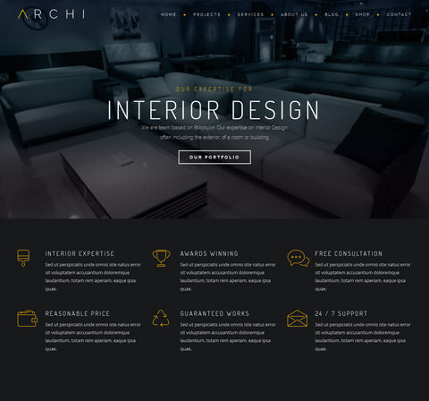 Archi Interior Design Template